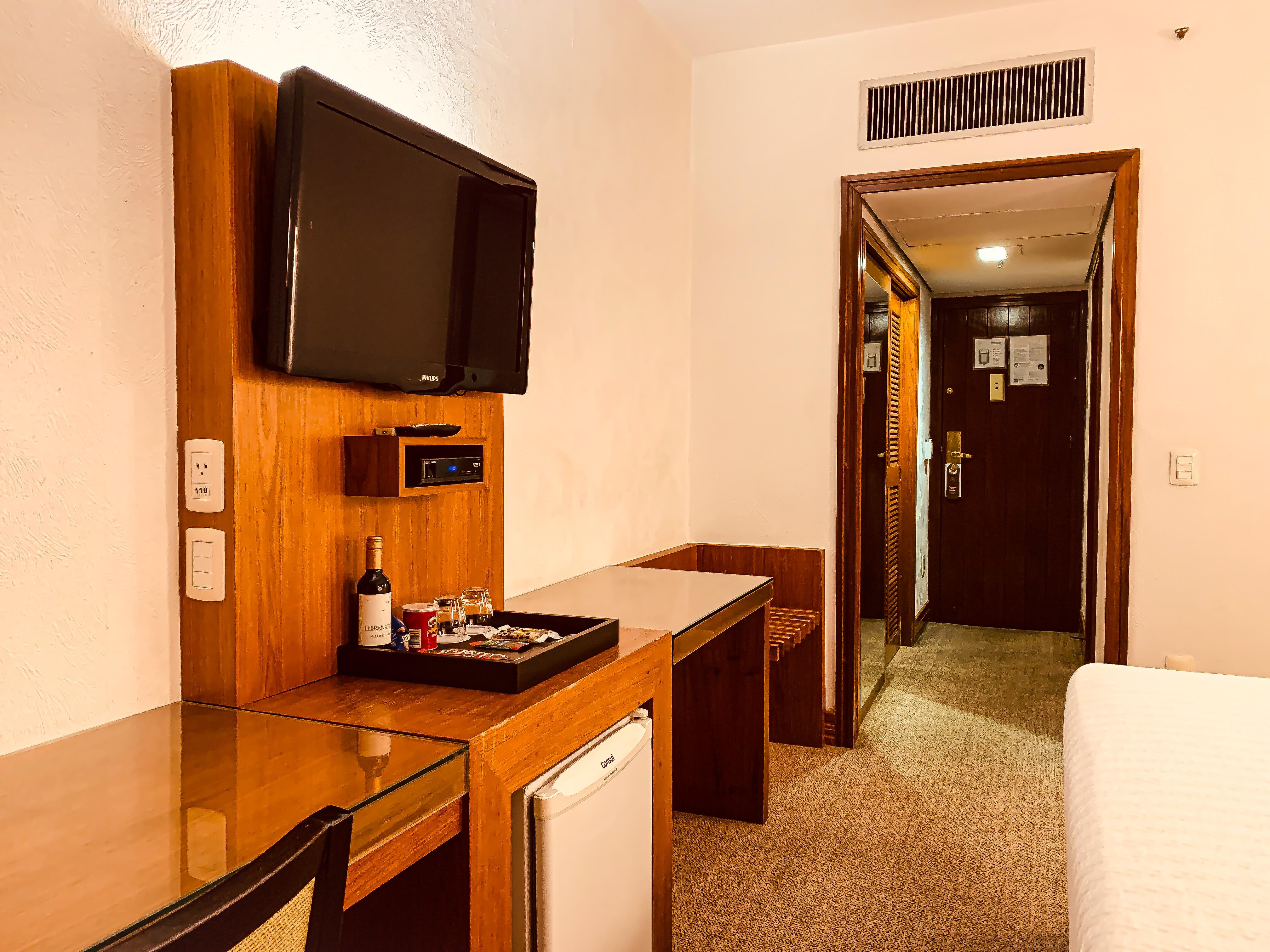 Ouro Minas Hotel Belo Horizonte, Dolce By Wyndham ภายนอก รูปภาพ A room at the hotel