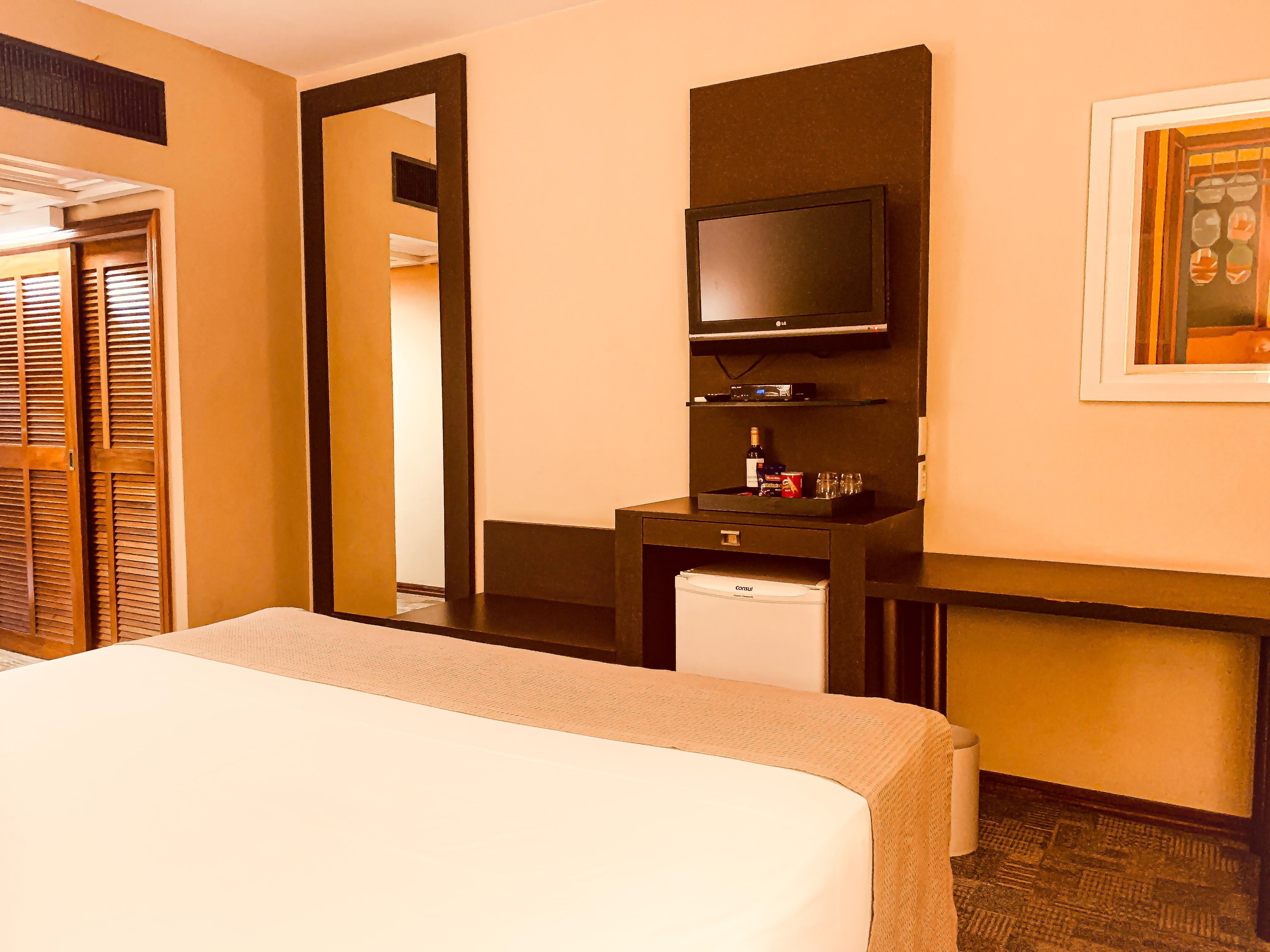 Ouro Minas Hotel Belo Horizonte, Dolce By Wyndham ภายนอก รูปภาพ A room at the hotel
