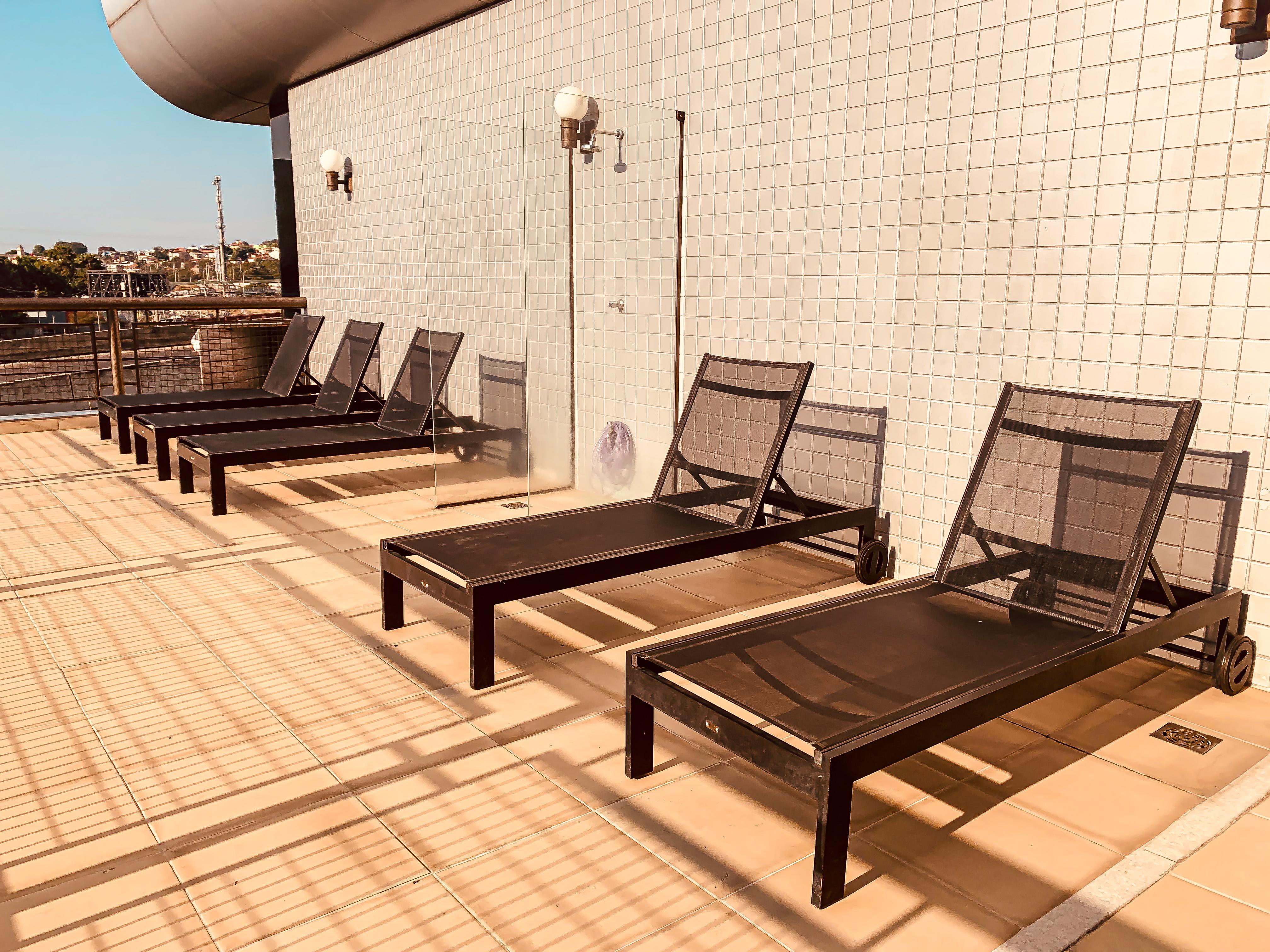 Ouro Minas Hotel Belo Horizonte, Dolce By Wyndham ภายนอก รูปภาพ Sunloungers