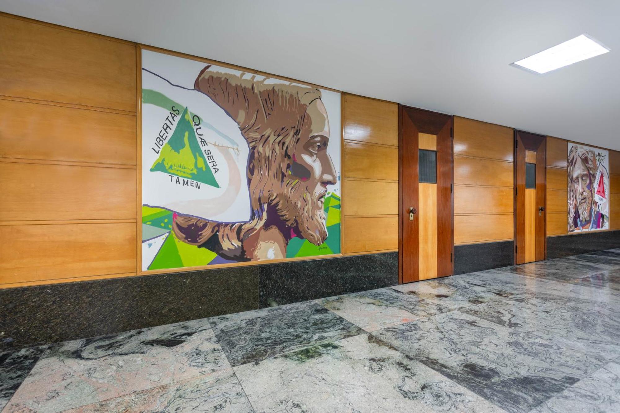 Ouro Minas Hotel Belo Horizonte, Dolce By Wyndham ภายนอก รูปภาพ Interior of the university