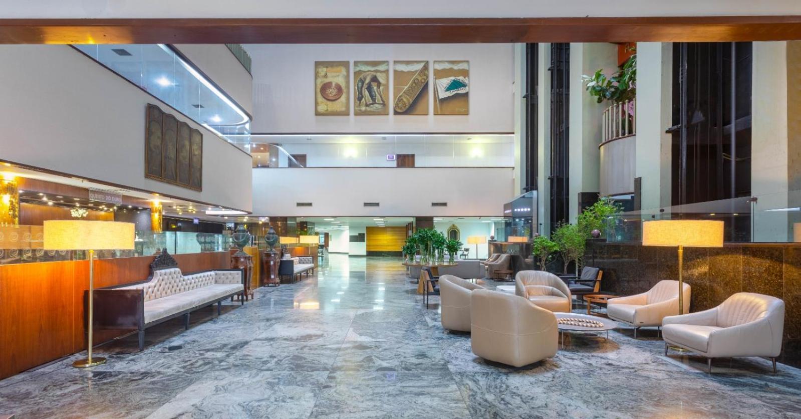 Ouro Minas Hotel Belo Horizonte, Dolce By Wyndham ภายนอก รูปภาพ Lobby